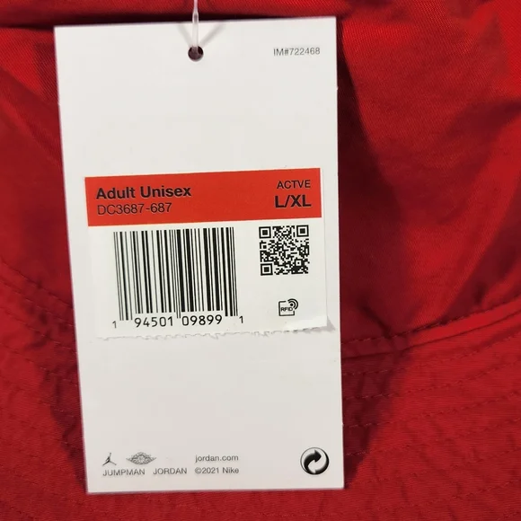 NWT Unisex Jordan Jumpman Washed Bucket Hat - Picture 3 of 12